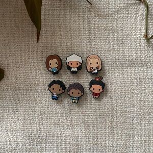 Friends Croc Charms Shoe Decorations 6 Piece Central Perk Friends Tv Show